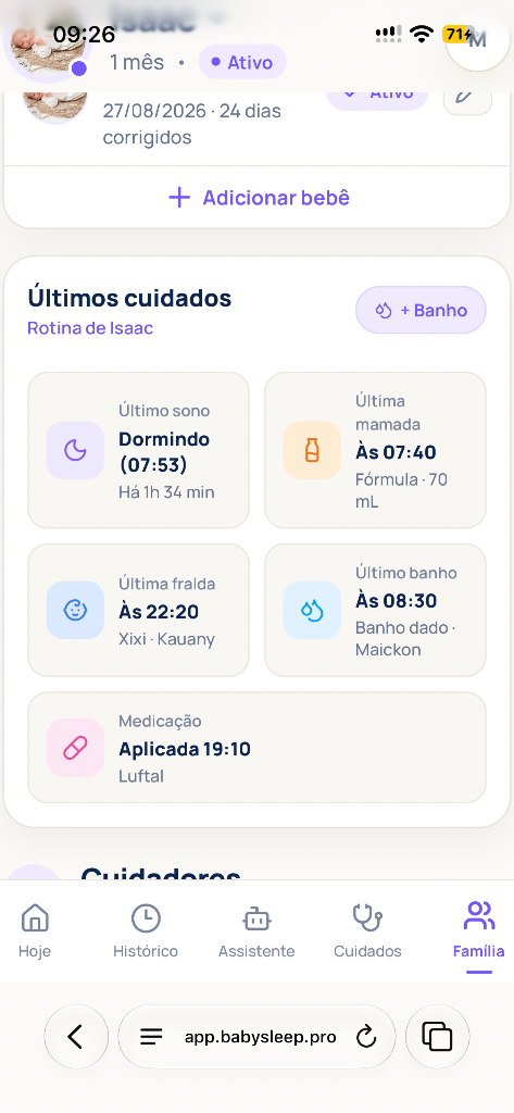 Mamadas e Fraldas